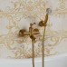 Смеситель для ванны PAINI Duomo с аксессуарами, матовое золото PVD (PJ)