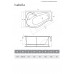 Ванна акриловая Relisan Isabella L 170x90