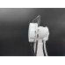 Слив перелив п/автомат Vega V55R 80см WHITE матовый эко